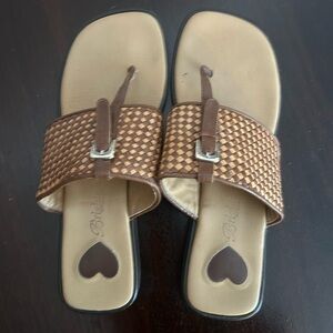 Brighton Laguna Woven Thong Sandal